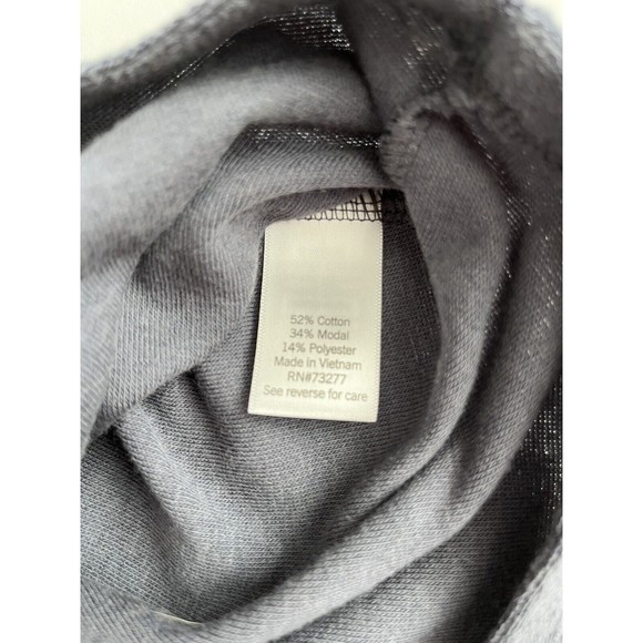 Ladies Juniors SO Scoop Neck Tank Terry Crop Top Size L NEW Blueberry MBX1227 - Picture 4 of 4